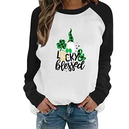 Produktbild: Uwdiohq Sommermode Damen 2024 Sale Sweatjacke Damen Ohne Kapuze Baumwolle Sweatshirt Weihnachten Damen Weihnachtspullover Elch Oversize Langarmshirt Damen Groesse M Sale Angebote Bestellung