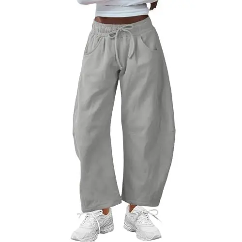 Produktbild: UXSELKCD Damen Jogginghose, plisseehose Damen, kompressionsleggins, Jogger, Weite Hosen, Jogginghose Baggy mädchen, po Push up Hose, Tapered Hose, Tracksuit Baggy, Leggings bunt, Jeans