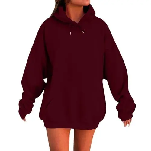 Produktbild: UXSELKCD Pullover Damen Herbst, Sweater Westen Damen, pulloverwomen, Hausschuhe, Coole Klamotten für Jugendliche mädchen, zugbänder krafttraining, Sportjacke, Compression Shirt Women
