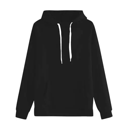 Produktbild: UXSELKCD Pullover für Damen, Casual Style, Langarmshirt Oversize Damen, Coole Klamotten für Jugendliche mädchen, Sweatshirtjacke, Oversized Jacket for Women, Halloween Sweatshirt