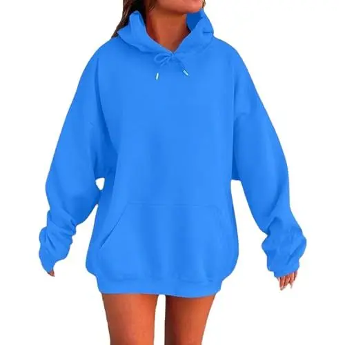 Produktbild: UXSELKCD Sweatshirt, Sweatshirt Damen, Hoodie rosa Damen, Hausanzug, sportsachen, Jogging Anzug, Sport Outfit, original Set, Jogginganzug, Home Workout, zugbänder krafttraining, Hoodie