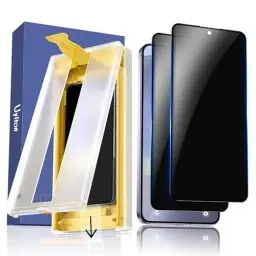 Produktbild: Uyiton für Samsung Galaxy S24 Plus Sichtschutz, 2 Stück Privatsphäre Schutzfolie, 30°Privacy Schutz Anti-Spy Folie Displayschutz Sichtschutzfolie für Samsung S24 Plus