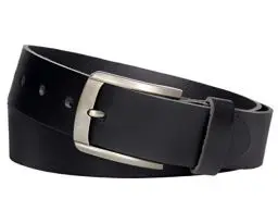 Produktbild: V Vascavi Vascavi er Ledergürtel aus Rindleder, 4 cm breit und ca. 3-4mm stark, kürzbar, echt Leder, Made in Germany, 95 cm Gesamtlänge 110 cm, Schwarz