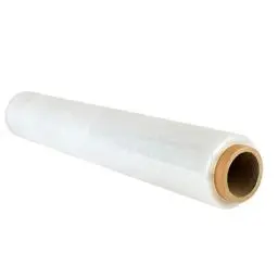 Produktbild: V1 TRADE Stretchfolie Transparent - 1 Strechfolienrolle - Wickelfolie - Handstretchfolie 150 Meter Lang und 50 cm Breit - Verpackungsmaterial - Verpackungsfolie auf Rolle - Folie Für Möbel