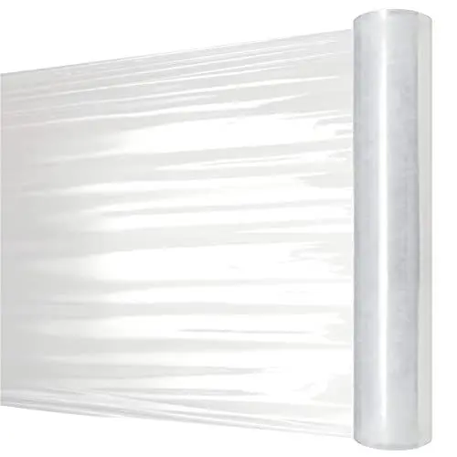 Produktbild: V1 Trade Stretchfolie Transparent - Stretchfolienrolle 150m x 40 cm - Verpackungsfolie 23my - Umzugsfolie für möbel