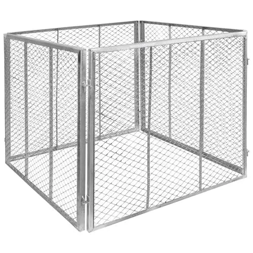 Produktbild: V2Aox Komposter Stahl verzinkt Kompost Metallkomposter Kompostbehälter Kompostgitter Auswahl Garten Gitter Kompost Kompostierer, Größe:Größe 1 80 x 80 x 70 cm