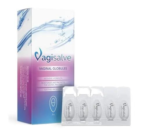 Produktbild: Vagisalve Vaginalzäpfchen | Vaginale Feuchtigkeitscreme | Schnelle und langanhaltende Linderung von vaginaler Trockenheit und Beschwerden | Lindert Reizungen | 7 stück (Pack of 1, 7, stück)