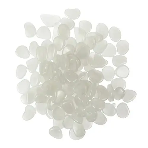 Produktbild: Vaguelly Aquarium 100 Stück Aquarium Steine ​​Aquarium Felsen Glow Pebbles Für