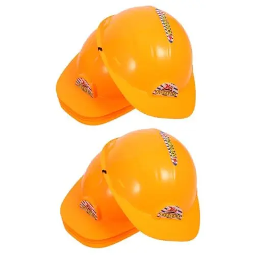Produktbild: Vaguelly 10 STK Simulations Helm Bauarbeitermützen für Kinder Jungen Kinderspielzeug Kinder Spielzeug Sicherheitshelm Kinder Partyhut Bauarbeiter Kleinkinderhelme Cosplay-Outfits Halloween