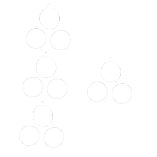 Produktbild: Vaguelly 4 Sätze Saiten Nylon Musik Draht Ersatz Set 3 Stücke * 4