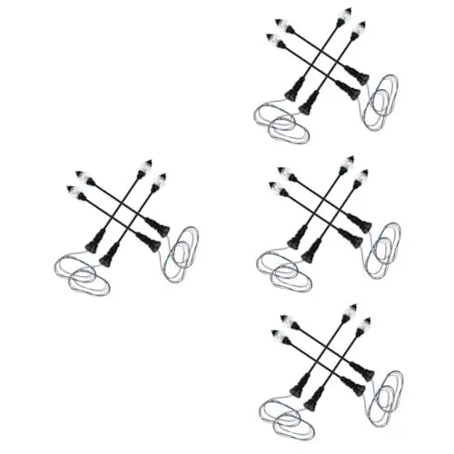 Produktbild: Vaguelly 4sets Landschaft Licht Decor Miniatur Straße Lampen Für Mini Dekorationen 4 Stücke * 4