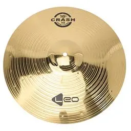 Produktbild: Vaguelly 16 Zoll Crash Cymbals, Messing Schlagzeug Becken für Anfänger Schüler, 40 cm