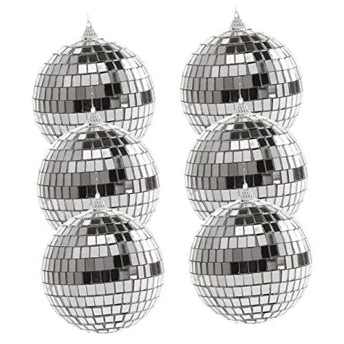 Produktbild: Vaguelly 18 Stk Disco-spiegelkugel Party-disco-kugel Discokugeln Für Die Weihnachtsfeier Reflektierende Spiegelkugel Discokugel Zum Aufhängen Discokugel-dekorationen Disco- Glasplatte