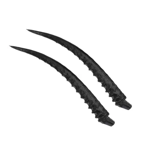 Produktbild: Vaguelly Horn Kopfschmuck Hörner 1 Paar Realistisches Tierhorn Stirnband Für Karneval Festival Party