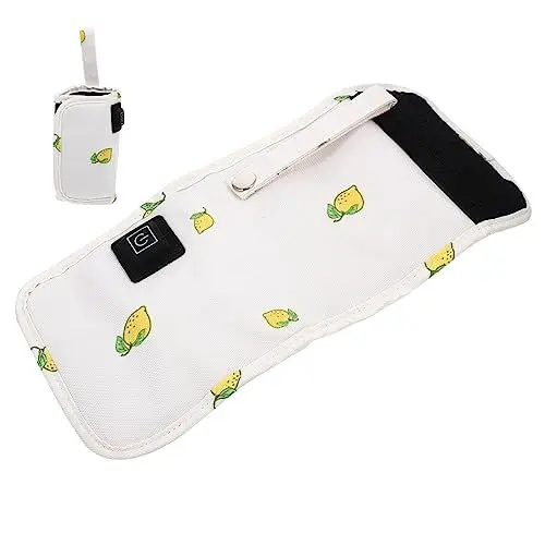 Produktbild: Vaguelly 1 Satz Babyflaschenabdeckung Babyflaschenwärmer Tragbar Flaschenabdeckungen Babymilchflaschenwärmer USB Flaschenwärmer Auto Flaschenwärmer Milchflaschenwärmerbeutel Polyester