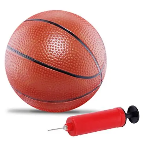 Produktbild: Vaguelly 1 Satz Mini-Basketball Fußball Im Wasser Outdoor-Spielzeug Für Kleinkinder Mini Aufblasbarer Wasserball Hüpfburgen Für Kinder Kleiner Basketball Kinderbasketball Gummi