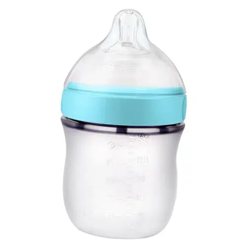 Produktbild: Vaguelly 1 Satz Nuckelflasche Babyflasche Kindermilchflasche Stillflaschen Für Babys -stillflasche Auslaufsichere Milchflasche Futterbehälter Für Neugeborene Säuglingsflaschen Pp Blue