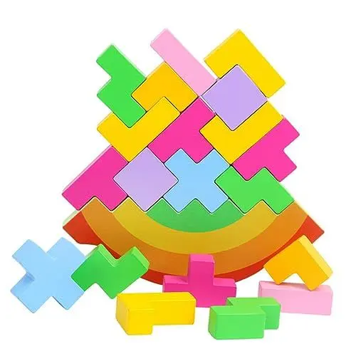 Produktbild: Vaguelly 1 Satz Stapelblock Für Kinder Spielzeug Hölzern