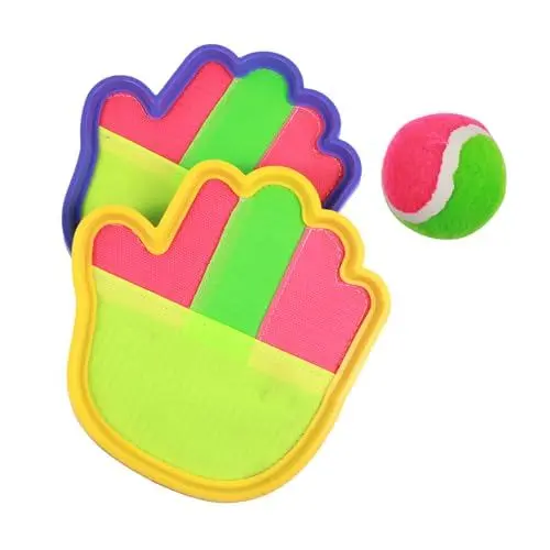 Produktbild: Vaguelly 1 Satz Wirf Den Ball Scheibenwurf- Und Fangpaddel Self-Stick-Paddle-Spiel Spielzeug Für Draußen Toss Catch Paddle-Spiel Kinderspielzeug Wurfspielzeug Spielzeug Für Kinder Plastik
