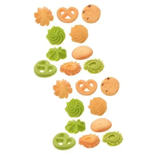 Produktbild: Vaguelly 20 STK Simulierte Cookies Schokoladen-müsli Cookie-Modelle Simulation Kekse Simulations-Cookie-dekor Gebäck Burgerbrötchen Schokoladenkuchen Mini-keks-Ornamente Lernspielzeug PVC
