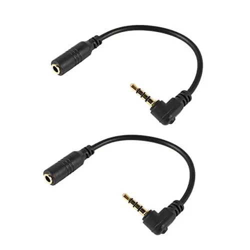 Produktbild: Vaguelly Adapter 2 5-mm-mikrofonanschluss Für Telefon-Tablet-Kamera Zum Aufnehmen Und Streamen