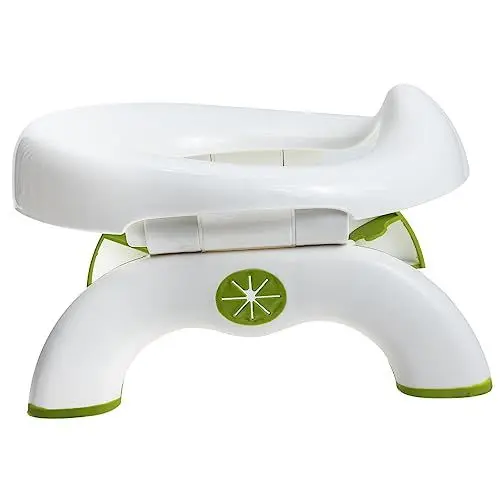 Produktbild: Vaguelly 2St Reisetöpfchen toilettensitz kinder klositz für kinder Töpfchensitz Reisetöpfchen fürs Auto Autositz kindersitz Klapptoilette Kinder-Trainingstoilettensitz Plastik Green