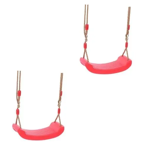 Produktbild: Vaguelly 2 STK Baby draußen Spielzeug Outdoor-Zubehör draussen Kinderautositz Spielzeuge mit Seil Kleinkind die Schaukel Spielzeugset gemischtes Brett Fitness