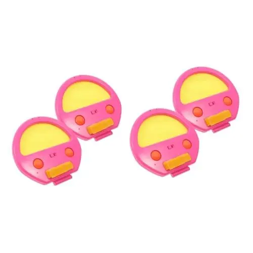 Produktbild: Vaguelly 2 Sätze fang den Ball und Fangspiele lustiges Fangballspiel Gartenspiele für Kinder Handspiele bewegungsspielzeug Garten Spielzeug Ballspiel fangen Spielzeug für draußen Nylon Rosa