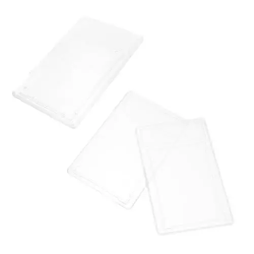 Produktbild: Vaguelly 2st Karten Ziegel Box Schutzvorrichtungen Für Spielkarten Sammelkartenhalter Baseball-sammelkarten Sammelkartenetui Durchsichtige Kartenhüllen Beschützer Plastik Ausweis Kratzfest