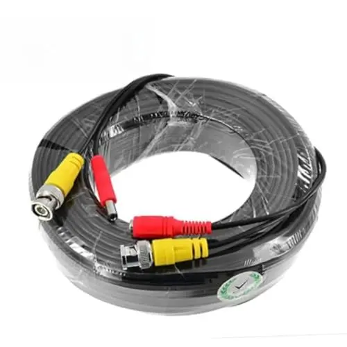 Produktbild: Vaguelly 30m Bnc Video Power Kabel Für CCTV Kamera Dvr Kabel Mit Dc Anschlüssen Für Überwachungssysteme Wohn Und Geschäftsräumen