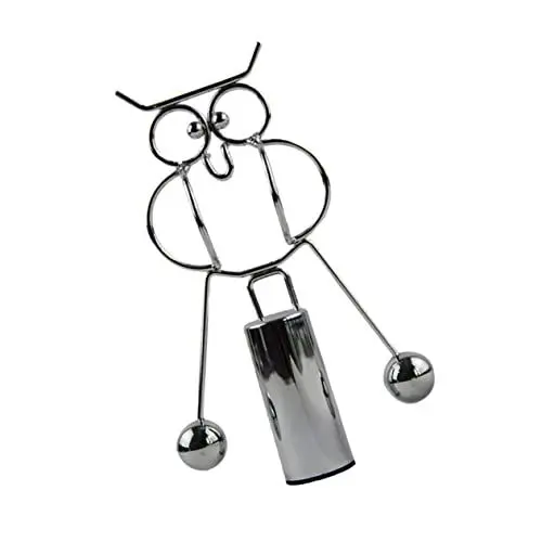 Produktbild: Vaguelly 3 Stücke Balance Eule Schaukel Spielzeug Physik Decor Metall Eule Kunst Ornament