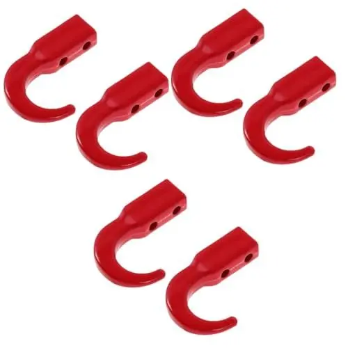 Produktbild: Vaguelly 3sätze Rc Crawler Truck Metall-Tow Hooks Einfache Installation Ersatzteile Für Spielzeugautos Langlebig Und Attraktiv Für Rc