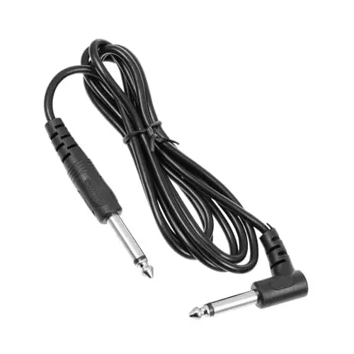 Produktbild: Vaguelly 3 Stück Gitarrenkabel Gitarren Anschlusskabel Audiokabel Audio Draht Kabel Für Gitarrenkabel Für E Gitarre Lautsprecher Verbindungskabel Instrumenten Audio Adapterkabel