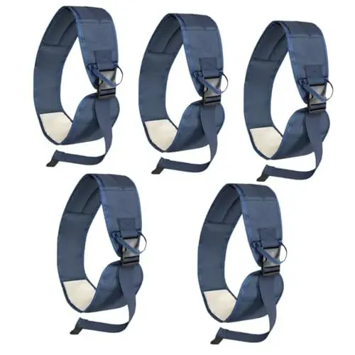 Produktbild: Vaguelly 5St tragbare babytrage baby tragekorb Skin-friendly baby carrier aussetzen neugeborene trage Tragetuch für Kleinkinder Atmungsaktiv Hosenträger Baby hält Artefakt Gurt Polyester