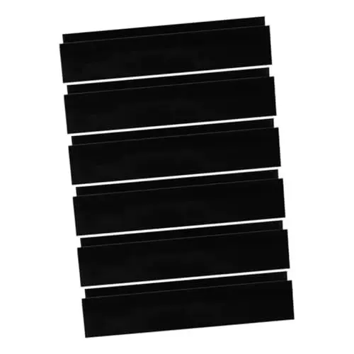 Produktbild: Vaguelly 5sets Indoor Pet Tor Nut Sichere Treppe Tür Verstärkung Kunststoff 6 Stücke * 5