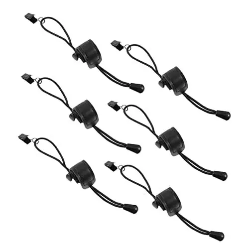Produktbild: Vaguelly 6 Stück Hintergrund Stoffclip fotoapparat fotozubehör Fotografie zubehör Hintergrundhalter Fotografie Klemmen Fotohintergrund-Clips Fotoclip Kulissenklammern Fotoklemme Abs Black