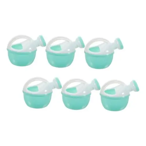 Produktbild: Vaguelly 6 Stück Kinder Strandkessel Zimmerpflanzen Gießkanne Sommerspielzeug Kinder Gießkanne Kleine Gießkanne Innen Gießkanne Pflanzen Gießkannen Kinder Gießkanne Himmelblauer