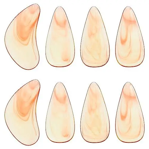 Produktbild: Vaguelly 8st Guzheng-nägel Pipa-zubehör Guzheng-picks Guzheng Übungsbedarf Nagel Der Chinesischen Zither Fingerbänder Guzheng Nagelschutz Fingerverband Koto Nägelkauen Kind Pipeline Abs