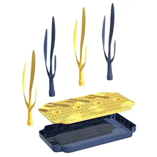 Produktbild: Vaguelly Abtropfgestell Für Babyflaschen Babyflaschentrockner Abtropfgestell Für Babyflaschen Zubehör Arbeitsplatten-organizer