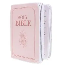 Produktbild: Vaguelly Plüsch Buchkissen Heilige Bibel Gemütliches Kissen Aus Weichem Stoff Vielseitig Einsetzbar Als Dekoration Oder Spielzeug Für Sofa Und Bett