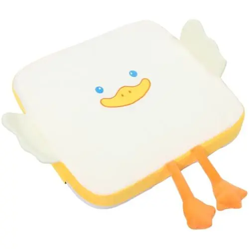 Produktbild: Vaguelly Esszimmerstuhl für Kinder sitzkissen kinderhocker kinderhochstuhl hoch sitzunterlage kindersitz esstischstuhl kiddy kindersitz Sitzerhöhung Kinderkissen für Hochstuhl Plüsch