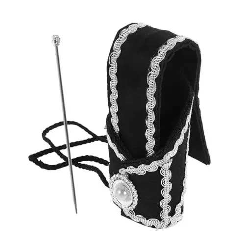 Produktbild: Vaguelly Traditioneller Chinesischer Dynastiehut Offizielle Herrenkappe Für Kostüme Kaiser-kopfbedeckung Für Cosplay Bühne Halloween