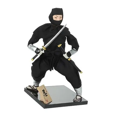 Produktbild: Vaguelly Ninja-Puppe Ornament Japanische Puppe Ninja-Puppe Ornamente Für Japanische Wohnkultur Desktop-Ninja-Puppe