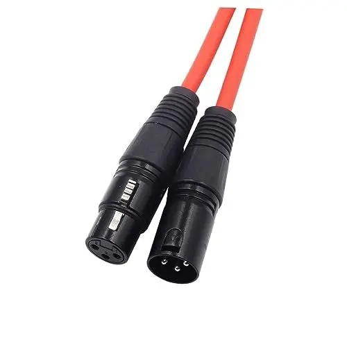 Produktbild: Vaguelly Rotes Instrumentenkabel Auf Buchse Kabel Aus Pe-material Rauschunterdrückung