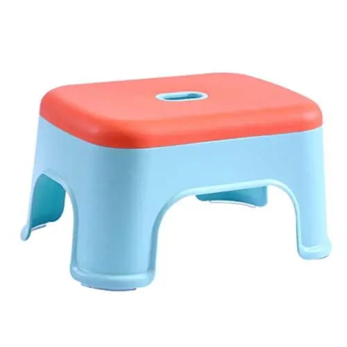 Produktbild: Vaguelly Kinderhocker Stühle Faltbarer Tritthocker Für Kleinkinder Tritthocker Für Kinder Töpfchenhocker Für Kleinkinder Tritthocker Für Die Küche Tritthocker Fürs Bett Sitzhocker Pp
