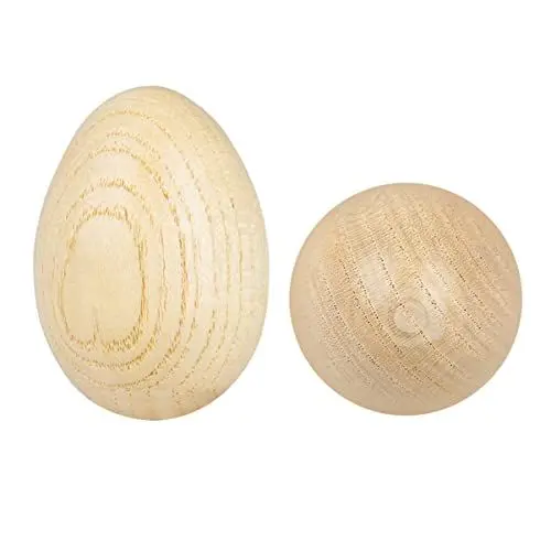 Produktbild: Vaguelly 2stücke Mädchen Musikspielzeug Bunte Holzeier Rasseln Pädagogisches Spielzeug Für Kleinkinder Musikinstrument Hand-Augen-koordination Und Frühen Entwicklung