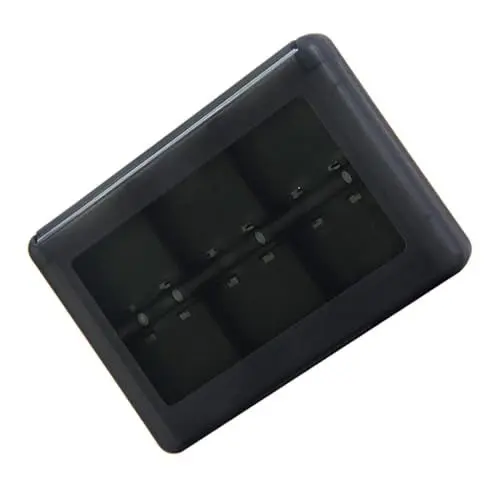 Produktbild: Vaguelly Kleiner Kartenhalter Organizer für Spielkarten Praktischer Aufbewahrungskoffer für Spielkarten Transparente Aufbewahrungsbox für Spielekarten und Zubehör für Desktop und Reisen