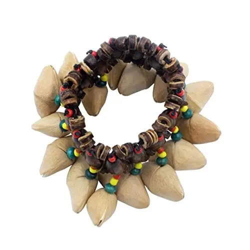 Produktbild: Vaguelly Tribal Style Armreif Handglocke Trommel Spielzeug Für Kinder Musikinstrument Spielzeug Robustes Handgelenk Handglocken Zubehör