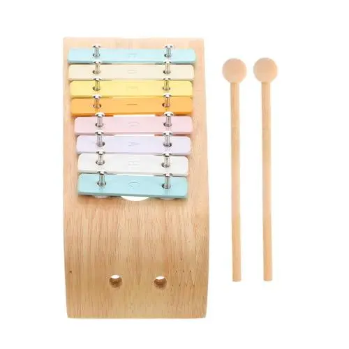 Produktbild: Vaguelly Musikinstrumente Für Glockenspiele Xylophone Erhellendes Musikspielzeug Früherziehungsspielzeug Für Kinder Montessori Instrumente Kognitives Spielzeug Musikspielzeug Aus