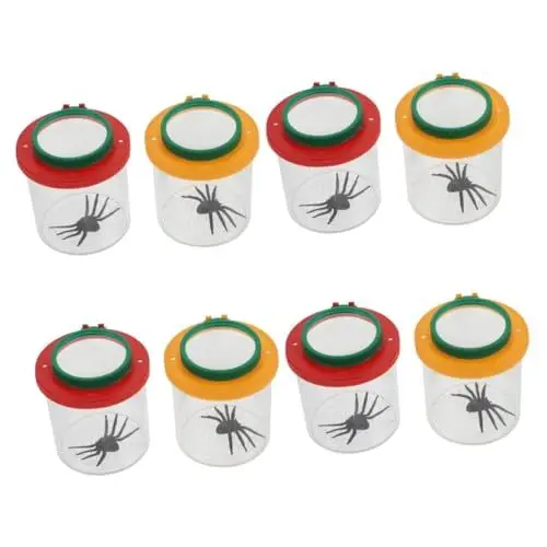 Produktbild: Vaguelly Packung Mit 8 Stück Beobachtungsbox für Insekten Insektenkäfig für Kinder Container